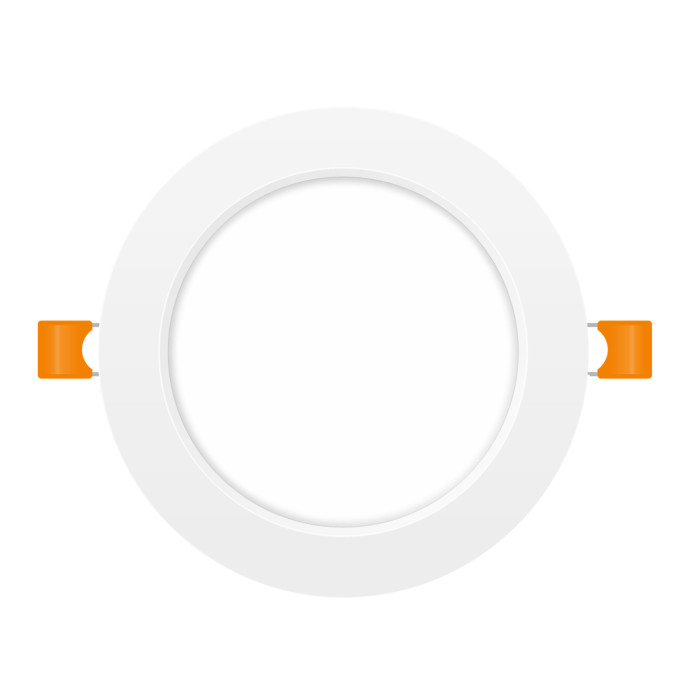 LED світильник Back вбудований круглий VIDEX 9W 5000K