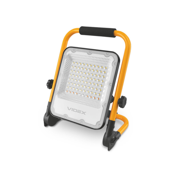 LED прожектор аккумуляторный PREMIUM VIDEX F2A 50W 5000K