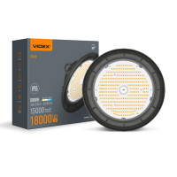 Світильник висотный LED VIDEX 100W 5000K 220V 18000Lm чорний (VL-HB01-1005B)27644