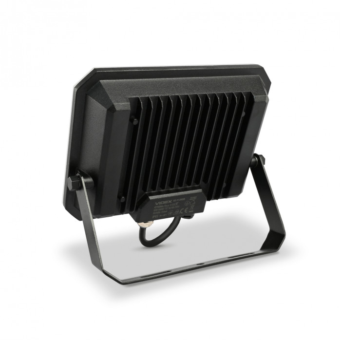 LED прожектор VIDEX F3 50W 5000K 220V Black (VLE-F3-0505)