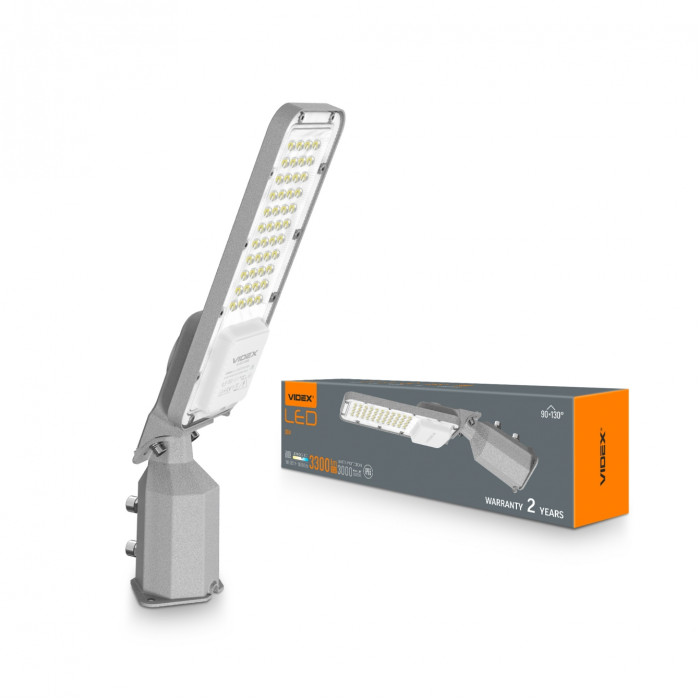 LED ліхтар вуличний VIDEX IP65 SLE17 30W 3300Lm 5000K 220V LED ліхтар вуличний VIDEX IP65 SLE17 30W 3300Lm 5000K 220V