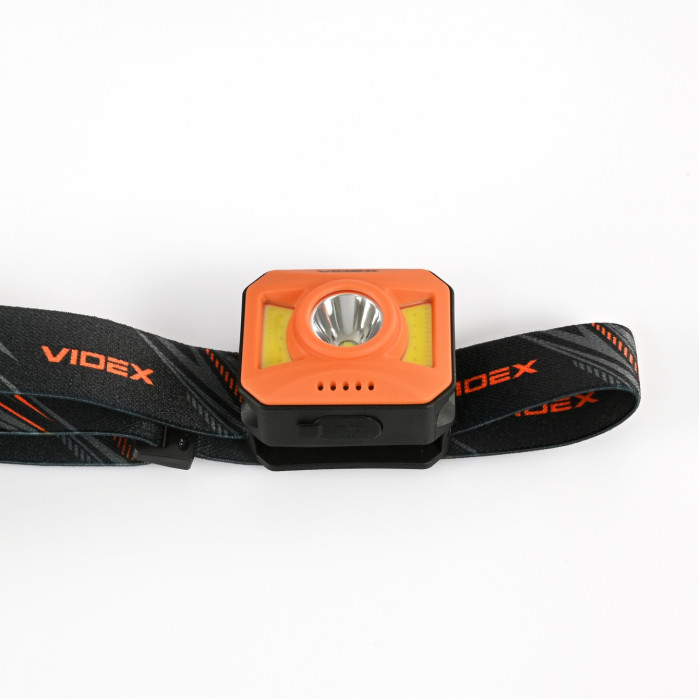 Налобний світлодіодний ліхтарик VIDEX VLF-H085-OR 400Lm 5000K