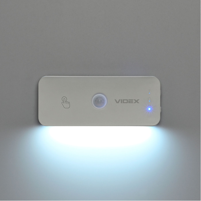 LED Светильник аккумуляторный с датчиком движения VIDEX VL-NL053W-S