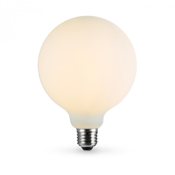 LED лампа VIDEX Filament VL-DG125MO 7W E27 3000K Porcelain dimmable