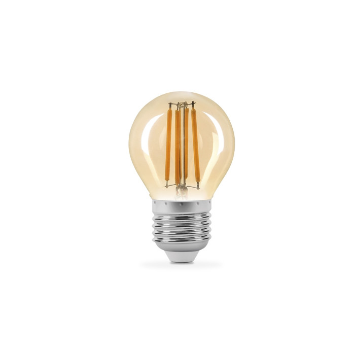 LED лампа TITANUM Filament G45 4W E27 2200К бронза