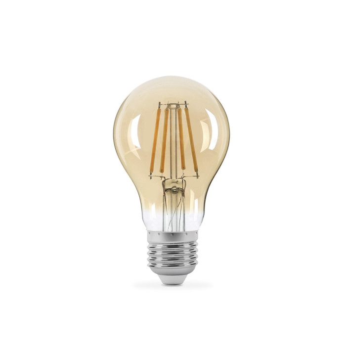 LED лампа TITANUM Filament A60 7W E27 2200К бронза