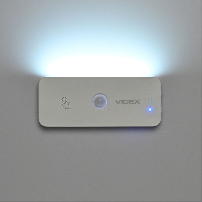 LED Светильник аккумуляторный с датчиком движения VIDEX VL-NL053W-S