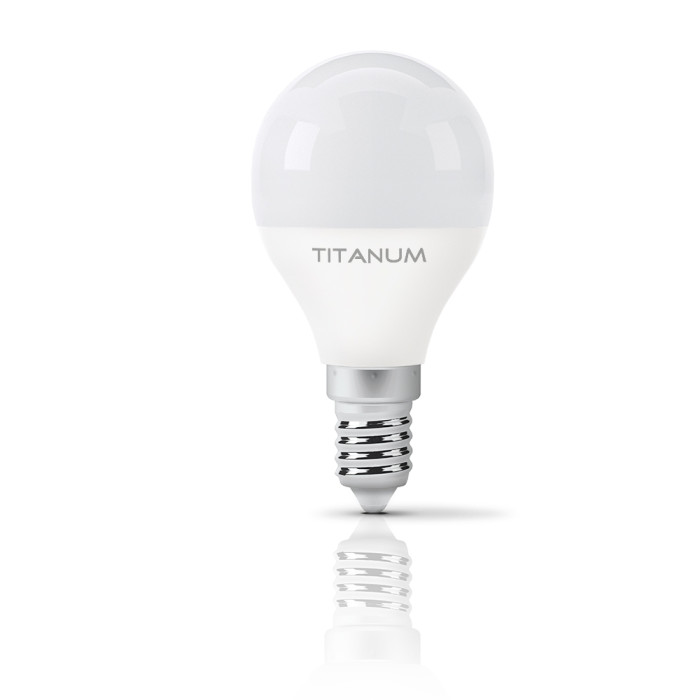 LED лампа TITANUM G45 6W E14 3000К