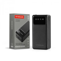 Повербанк 30000mAh TITANUM OL03 Black
