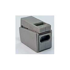 Клемник швидкого монтажу світильників 1п прохідний сірий PA (TF-KNG-L2) TITANUM