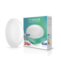 LED світильник настінно-стельовий TITANUM 24W 5000K Орбіта