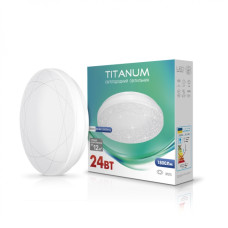 LED світильник настінно-стельовий TITANUM 24W 5000K Орбіта
