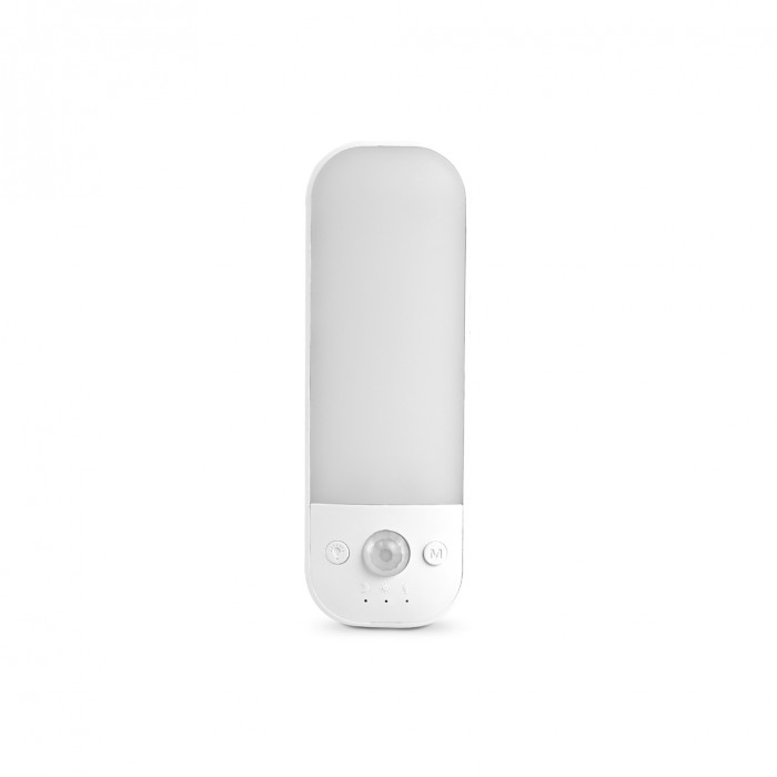 LED Светильник аккумуляторный с датчиком движения VIDEX VL-NL014W-S