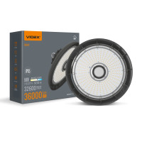 Світильник висотный LED VIDEX 200W 5000K 220V 36000Lm чорний (VL-HB01-2005B)28447