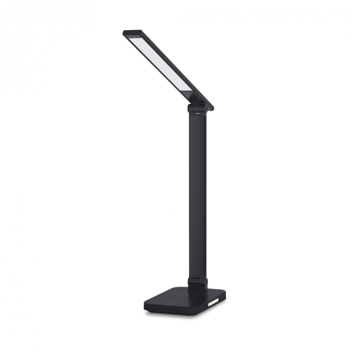 LED настольная лампа с беспроводной зарядкой VIDEX VL-TF17B 18W 1800-6500K
