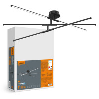 LED світильник стельовий VIDEX CLD013 40W 3000-4000-6000K Black