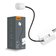 Датчик движения и освещенности VIDEX VL-SPR24 220V 800W IP65 инфракрасный