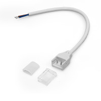 Конектор з кабелем + торцева заглушка для LED стрічки VIDEX VL-LST-CB65-FC02