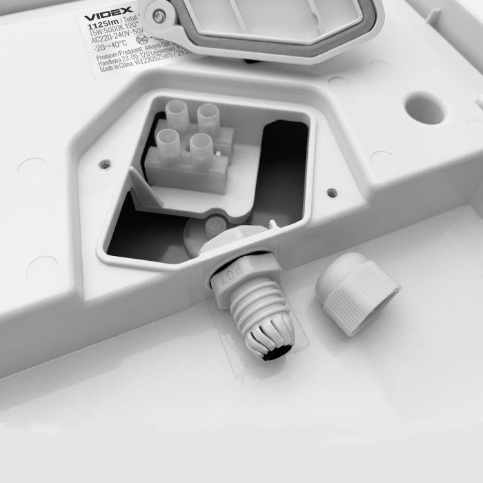 LED світильник ART IP65 круглий VIDEX 15W 5000K