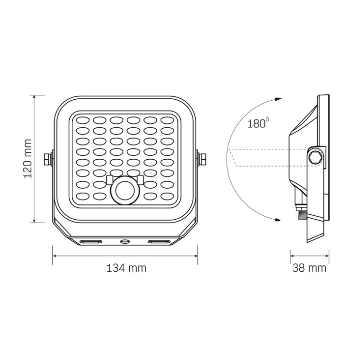 LED прожектор автономный Videx 1400Lm 5000K (VL-FSO4-205-S)28446