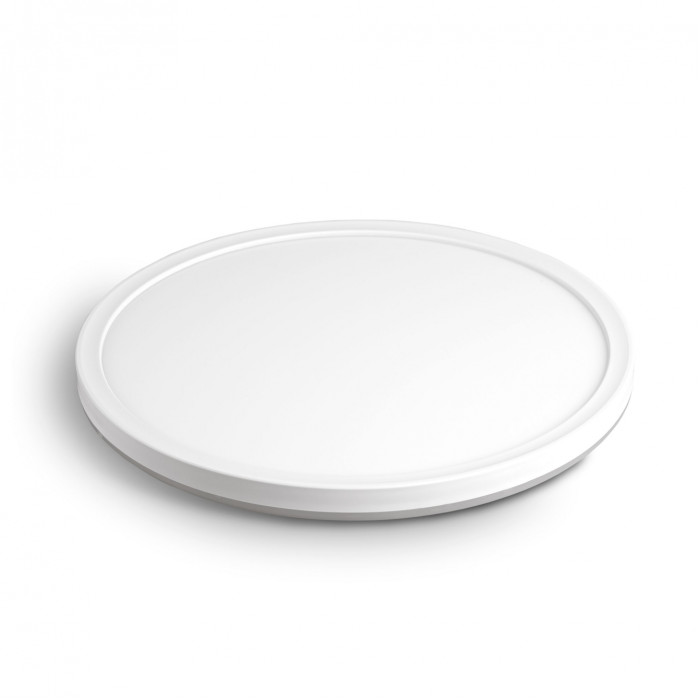 LED светильник с декоративной подсветкой VIDEX 18W 4000K Белый