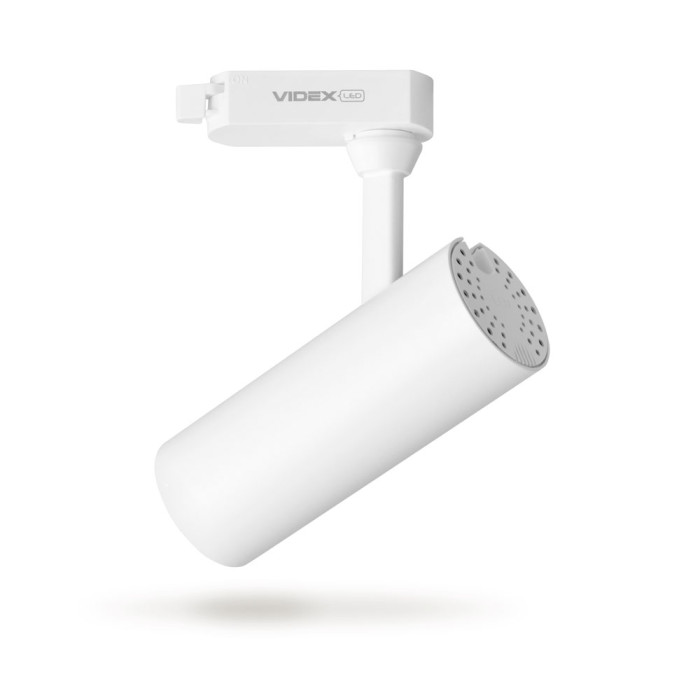 LED світильник трековий VIDEX 10W 4100K білий
