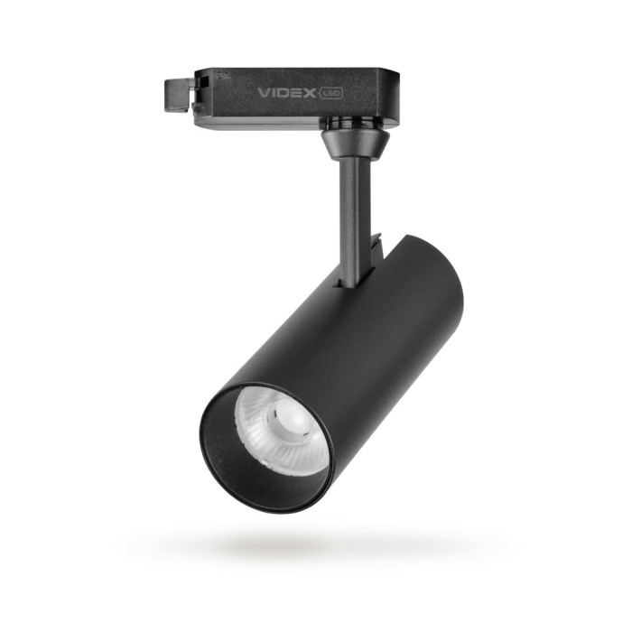 LED світильник трековий VIDEX 10W 4100K чорний