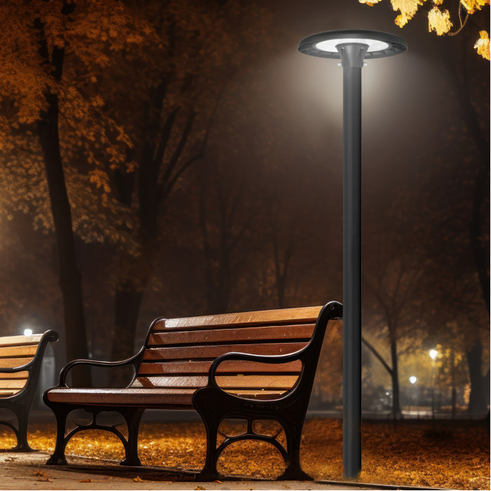 LED светильник парковый VIDEX SLP01 IP65 120W 16800Lm 3000/5000/6500K 220V