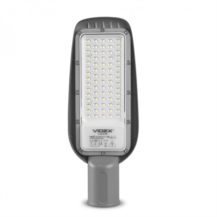 LED ліхтар вуличний VIDEX IP65 50W 5000Lm 5000K VL-SLE16-505