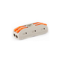 Клемник швидкого монтажу 2+2п сірий PA (TF-KNG-222) TITANUM