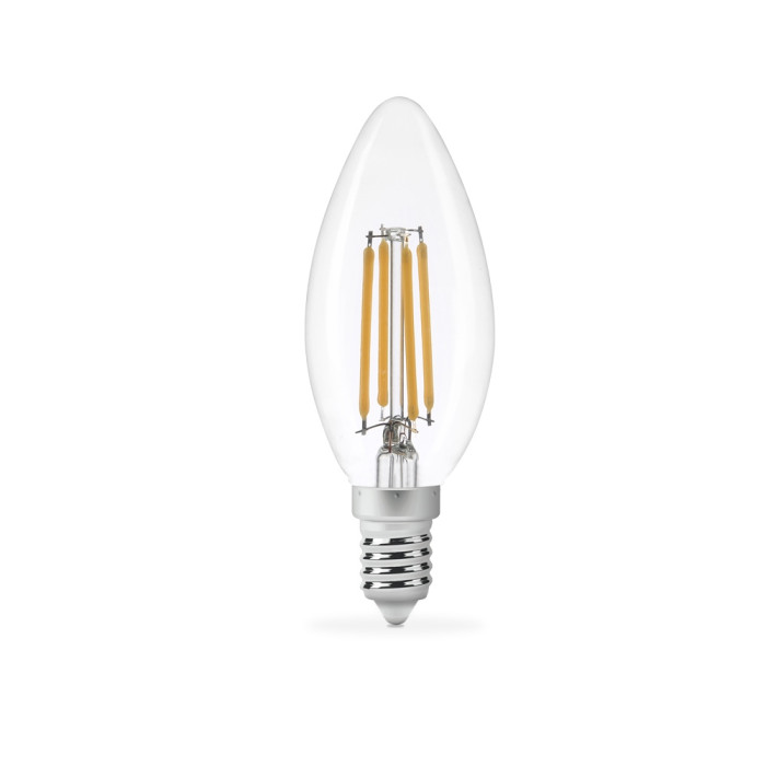 LED лампа TITANUM Filament C37 4W E14 4100К