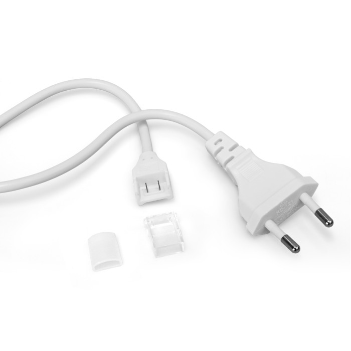 Коннектор с вилкой + торцевая заглушка для LED ленты VIDEX VL-LST-CB65-FC06