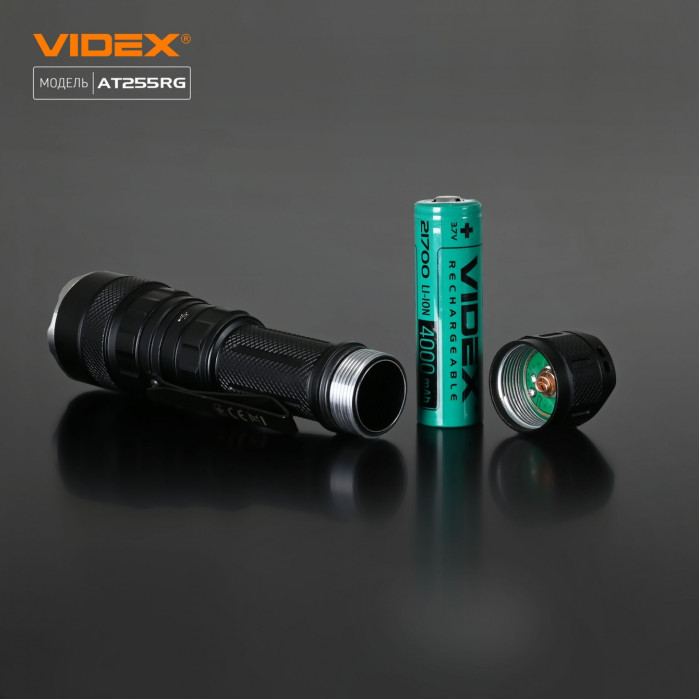 Светодиодный фонарик VIDEX VLF-AT255RG 2000Lm 5000K