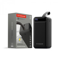 Повербанк 50000mAh TITANUM 741S 22.5W Black