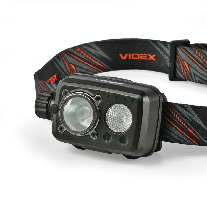 Налобний світлодіодний ліхтарик VIDEX VLF-H189 600Lm 5000K 28364