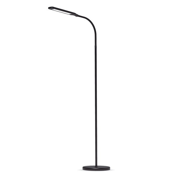 LED торшер черный VIDEX VL-TF0702B 8W 3000-5500K