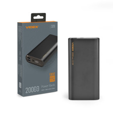 Повербанк 20000mAh VIDEX VPB-320 22.5W Black/28295