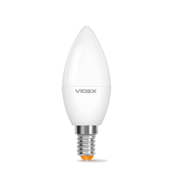 Лампа LED VIDEX високоефективна C37h 6W E14 4100K 220V VL-C37h-06144/28599