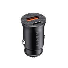 Авто адаптер HAVIT HV-CC2022 20W USB+USB-C/28048