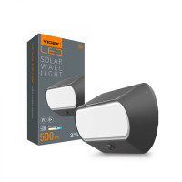 LED світильник автономний настінний IP54 VIDEX VL-BHSO-001-S 500Lm 5000K