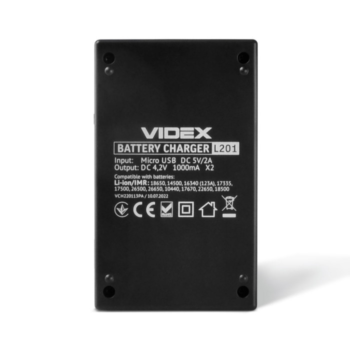 Зарядний пристрій Videx VCH-L201