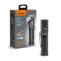 Портативний світлодіодний ліхтарик VIDEX VLF-A232R 1000Lm 5000K 28362