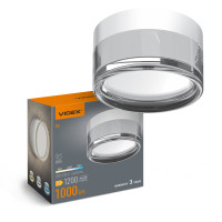 LED светильник IP65 круглый VIDEX BHD01 9W 2800-4000-6000K White