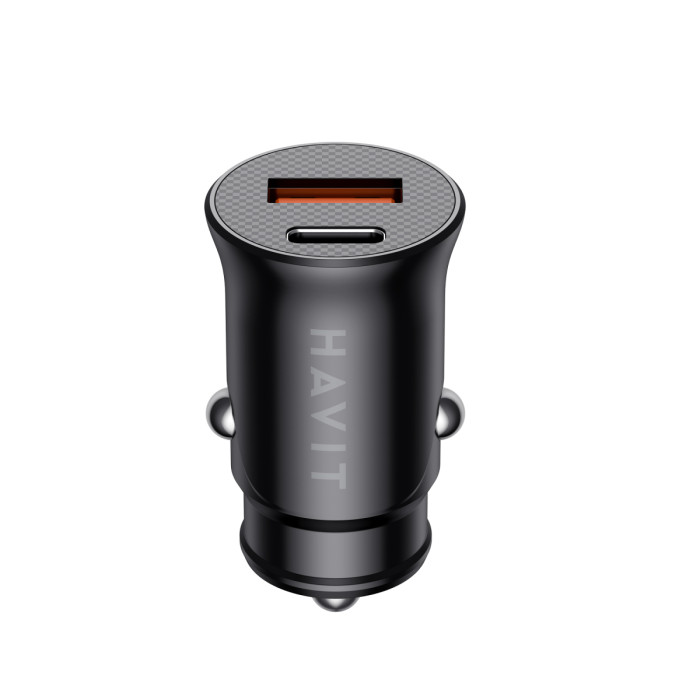 Авто адаптер HAVIT HV-CC2022 20W USB+USB-C/28048