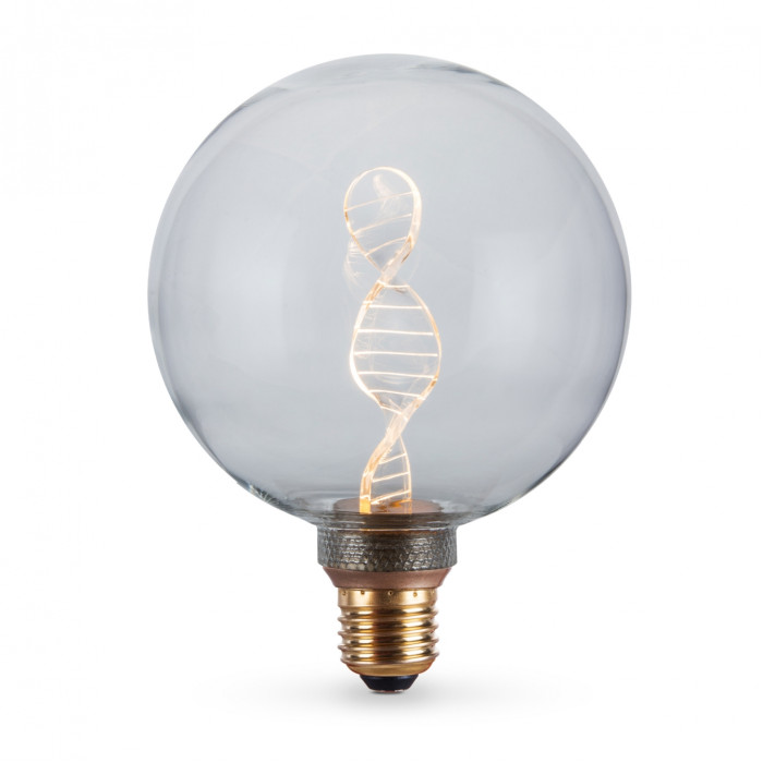 LED лампа VIDEX Filament VL-DNA-G125-C 3.5W E27 1800K