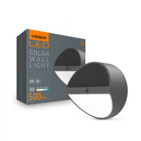 LED світильник автономний настінний IP54 VIDEX VL-BHSO-002-S 500Lm 5000K