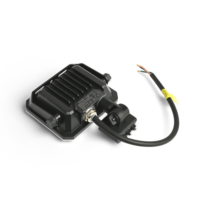 LED прожектор VIDEX F3 20W 5000K с датчиком движения 220V Black (VLE-F3-0205B-S)