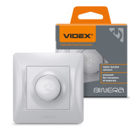Димер 600Вт срібний шовк VIDEX BINERA