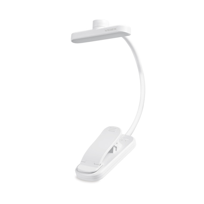 LED Світильник акумуляторний для читання VIDEX VL-NL134W White