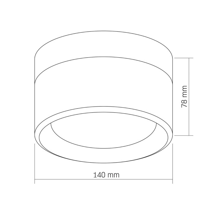 LED светильник IP65 круглый VIDEX BHD01 9W 2800-4000-6000K White